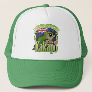 Save the New Zealand Kakapo Trucker Hat
