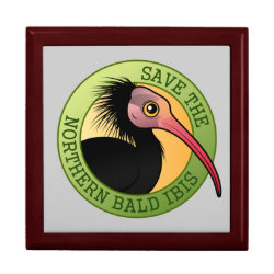 Save the Northern Bald Ibis Large 7.125