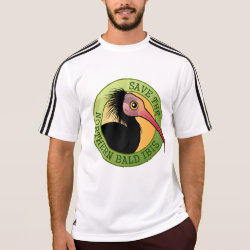 Save the Northern Bald Ibis Men's Adidas ClimaLite® T-Shirt