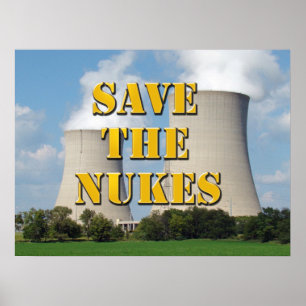 Save The Nukes Poster