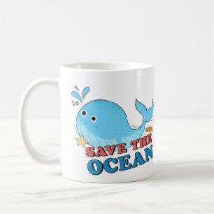 Save the Ocean Coffee Mug