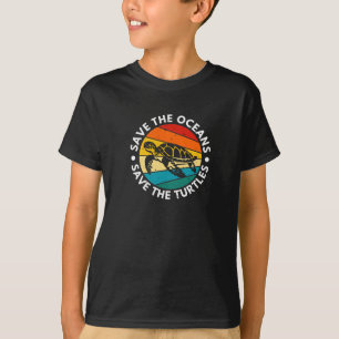 Save The Oceans Save The Turtles T-Shirt