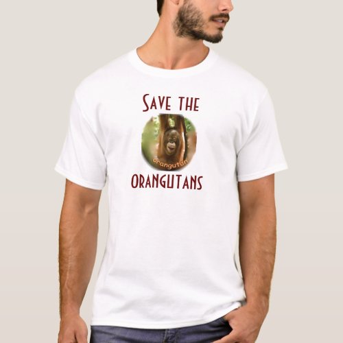 Save the Orangutan Official Fan T_Shirt