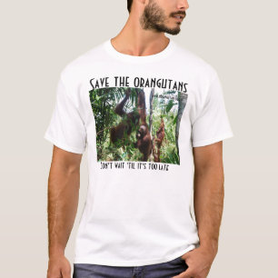 Save the Orangutans Wildlife Rescue T-Shirt