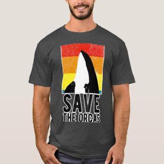 Save The Orcas Killer Whale Sea Panda 1 T-Shirt