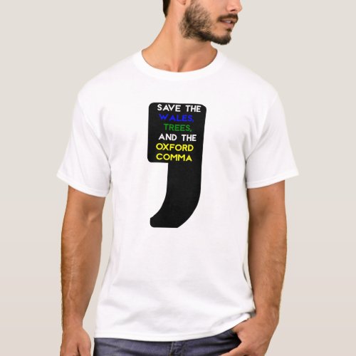 Save The Oxford Commas T_Shirt