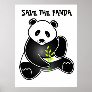 Save Pandas Posters Zazzle Save Pandas Posters Zazzle