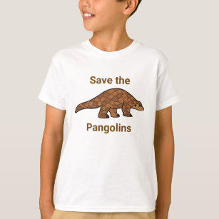 save pangolin t shirt