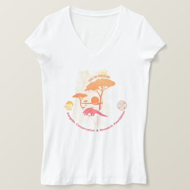 Save the Pangolins Baby one piece T-Shirt (Design Front)