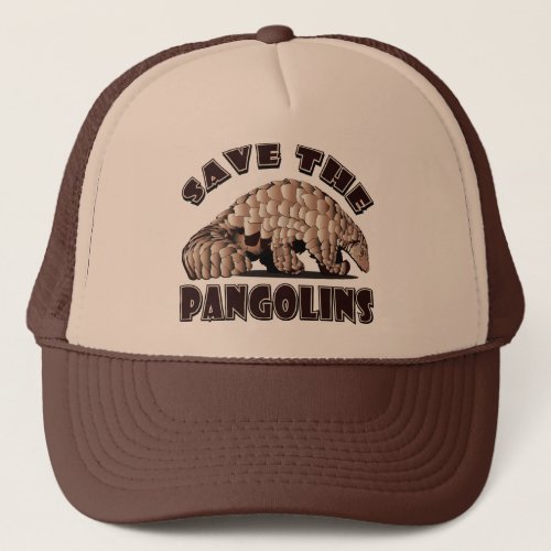Save the Pangolins Trucker Hat