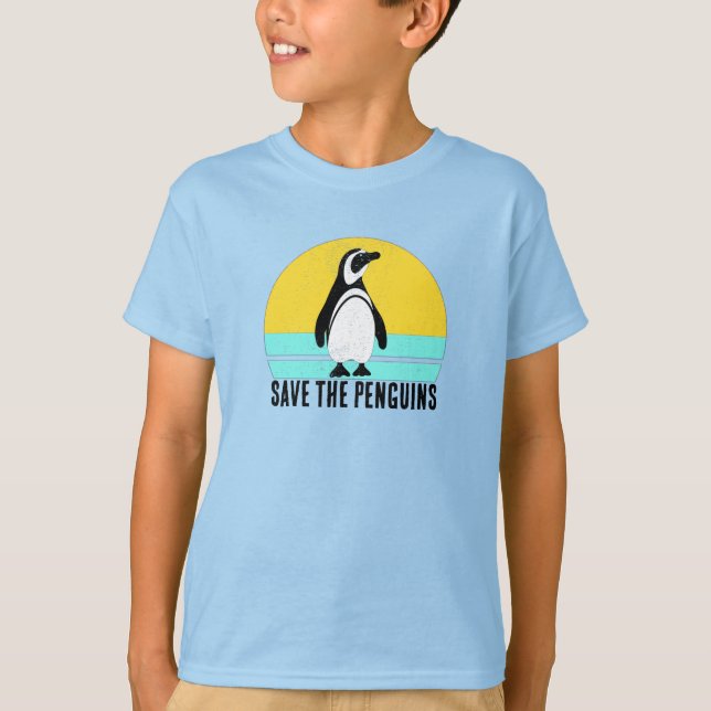 Save The Penguins T-Shirt (Front)