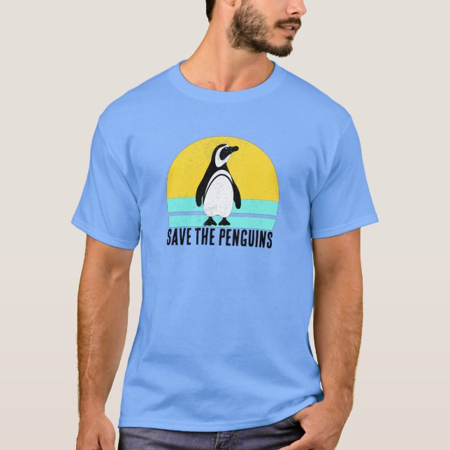 Save The Penguins T-Shirt (Front)