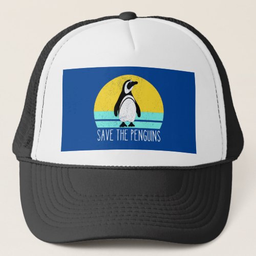 Save The Penguins Trucker Hat