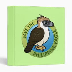Save the Philippine Eagle Avery Signature Binder 8.5x11