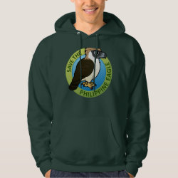 Save the Philippine Eagle Men's Basic Hooded Sweatshirt