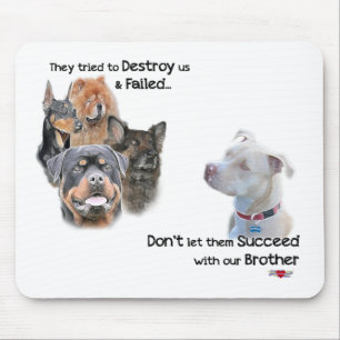 Save the Pitbull Mouse Pad