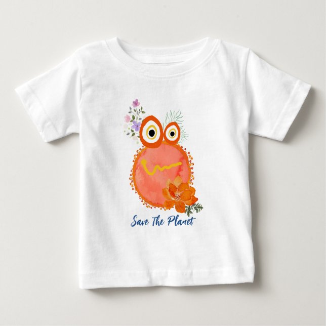 Save The Planet Baby T-Shirt (Front)