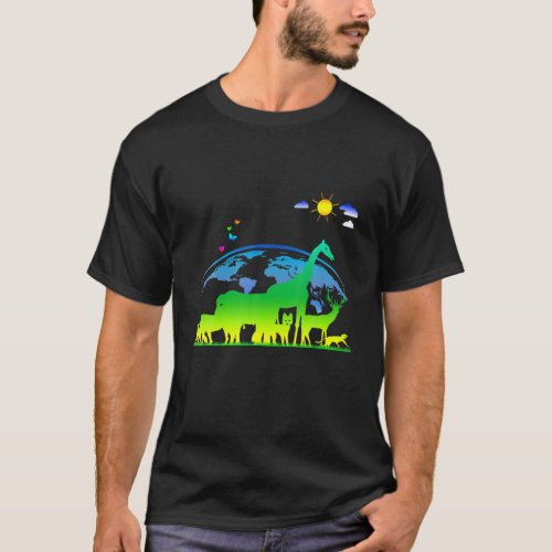 Save The Planet Earth Day Environment Green Ever T_Shirt