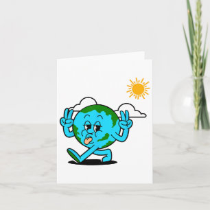 Save The Planet Earth Day Environment Nature Lover Card