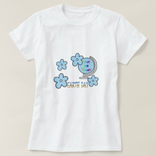 Save the Planet Earth Day Globe T-Shirt