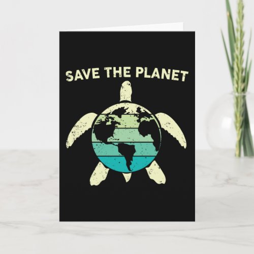 Save the Planet Earth Environment Card