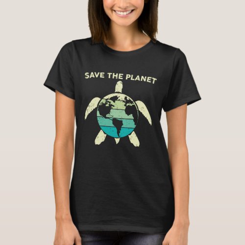 Save the Planet Earth Environment T_Shirt