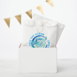 Save The Planet Favor Bag