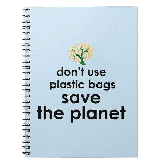 Save the planet notebook (Front)