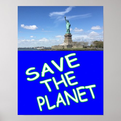 Save The Planet Poster