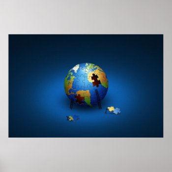 Save The Planet Poster by vladstudio at Zazzle
