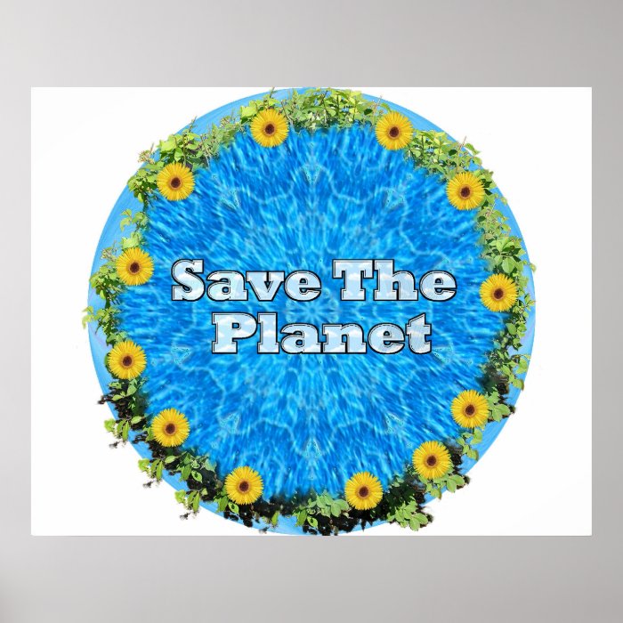 Save The Planet Poster