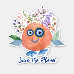 Save The Planet Stickers
