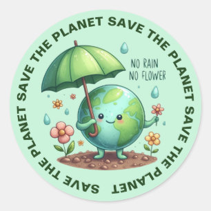 Save The Planet Stickers 