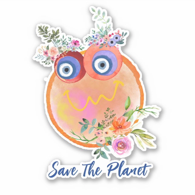 Save The Planet Stickers (Front)