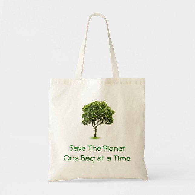 Save The Planet Tote Bag (Front)