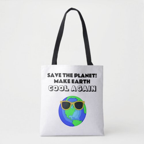 Save the Planet Tote Bag