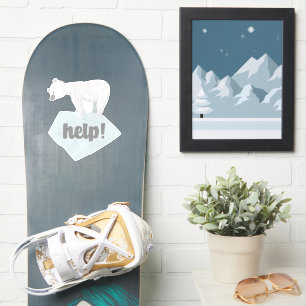 Save the Polar Bear Sticker