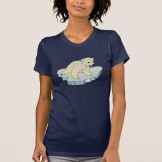 Save the Polar Bear Womens T-Shirt