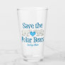 Save the Polar Bears Glass