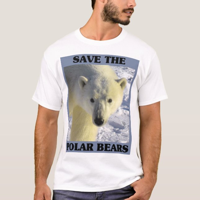 Save the Polar Bears T-Shirt (Front)