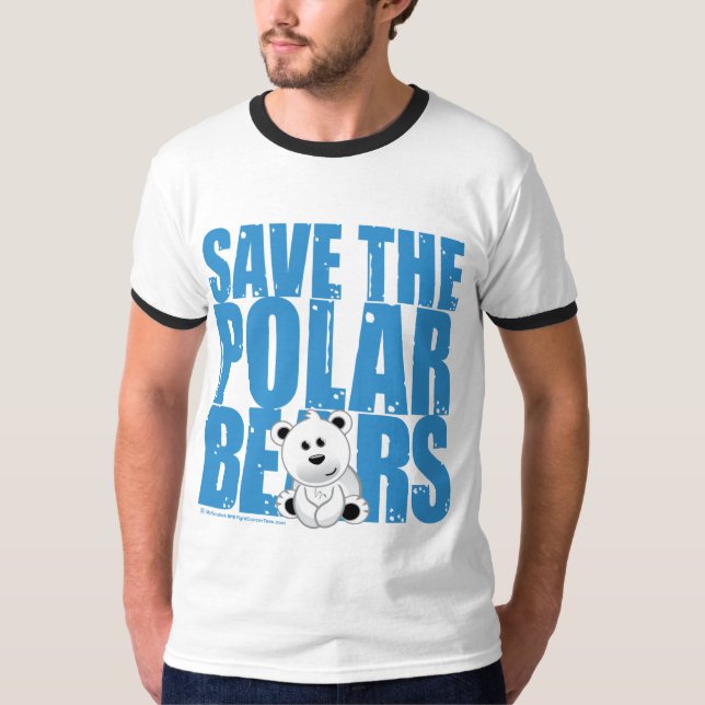 Save the Polar Bears T-Shirt (Front)