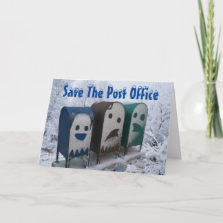 Save The Post Office Card