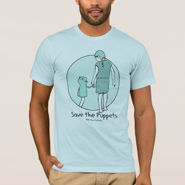 Save the Puppets (Kermit Green) T-Shirt (Front)
