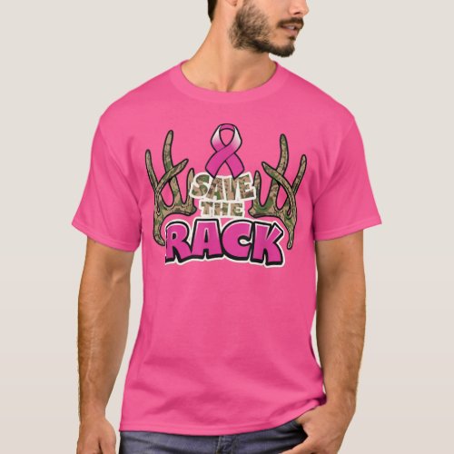 Save The Rack Breast Cancer Awareness  T_Shirt