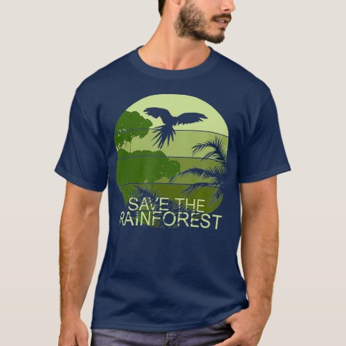 Save the Rainforest Environment Wildlife T_Shirt