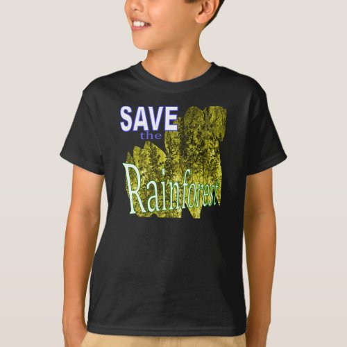 Save the Rainforest kids T_Shirt