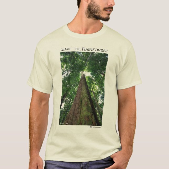 save the rainforest T-Shirt (Front)