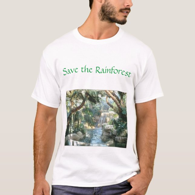 save the Rainforest T-Shirt (Front)