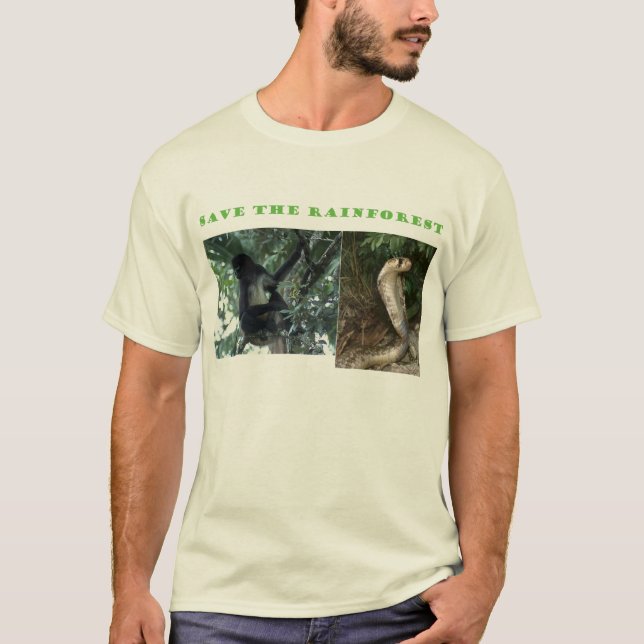 Save the Rainforest T-Shirt (Front)