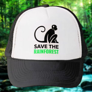 Save The Rainforest Trucker Hat